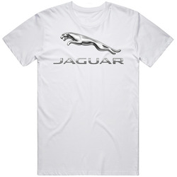 Jaguar Men's White T Shirt