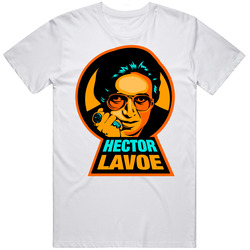 Hector Lavoe Logo Retro Graphic Unisex Cotton White Classic T Shirt