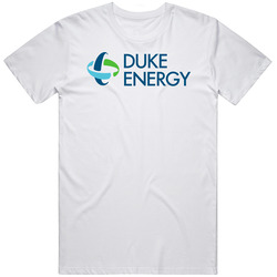 Duke Energy Industry  1 Retro Graphic Unisex Cotton White Classic T Shirt