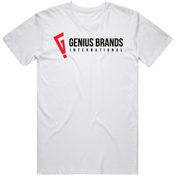 Genius Brands International Nasdaq Company Logo Employee Fan T Shirt