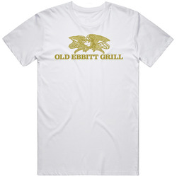 Old Ebbitt Grill Washington Dc's Most Historic Restaurant Retro Graphic Unisex Cotton White Classic T Shirt