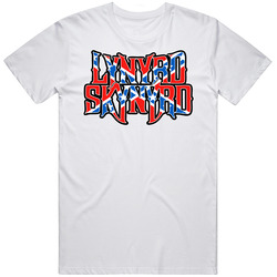 Linird 3 Putih Retro Graphic Unisex Cotton White Classic T Shirt