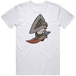 Little Pyramid Head - White T-Shirt - Silent Hill T Shirt