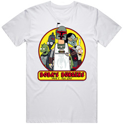 Bob's burgers t-shirt Star Wars boba fet tee star T Shirt