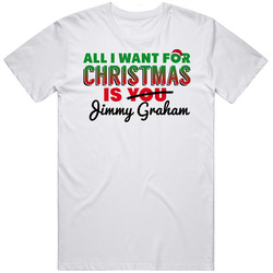 All I Want For Christmas Is Jimmy Graham Seattle Football Fan T Shirt
