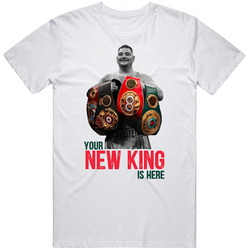 Andy Ruiz Jr Heavyweight Boxing Champ Fan Retro Graphic Unisex Cotton White Classic T Shirt