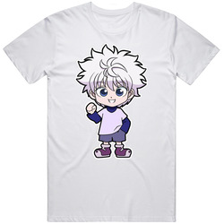 Hunter X Hunter 06 Retro Graphic Unisex Cotton White Classic T Shirt