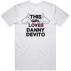 This Girl Loves Danny Devito Thumbs Love Cool Stand Up Comedian T Shirt