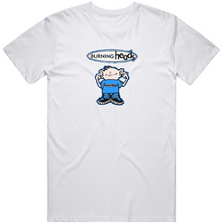 Burning Heads 2200x3000 Retro Graphic Unisex Cotton White Classic T Shirt