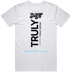 Truly Hard Seltzer Blueberry & Acai Halloween Costume Alcohol Drink T Shirt