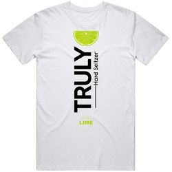 Truly Hard Seltzer Lime Halloween Costume Alcohol Drink T Shirt