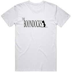 The Boondocks Cartoon White Retro Graphic Unisex Cotton White Classic T Shirt