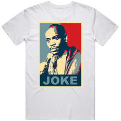 Dave Chapelle Joke Hope Parody Retro Graphic Unisex Cotton White Classic T Shirt