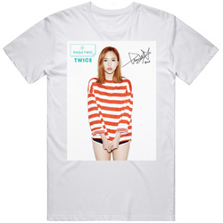 Twice Cheer Up Mina Signed Kpop  Tee T Shirt
