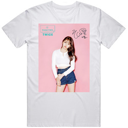 Twice Cheer Up Jihyo Signed Kpop  Tee T Shirt