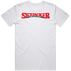 Skyjacker Suspensions Auto Automobile Car Truck Motorcycle Parts Cool Distressed Style Brand Logo Emblem T Shirt