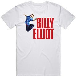 Billy Elliot Play Musical Tony Awards Winner Retro Graphic Unisex Cotton White Classic T Shirt