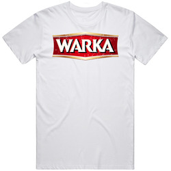 Warka Beer Cool Popular Food Drink Restaurant Brand Logo Gift T Shirt