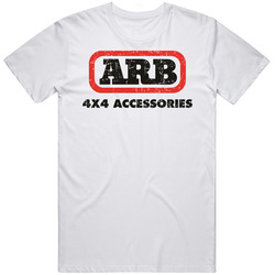 Arb Automobile Car Parts Cool Distressed Style Brand Logo Emblem T Shirt
