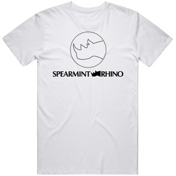 Spearmint Rhino Gentlemen's Club Retro Graphic Unisex Cotton White Classic T Shirt