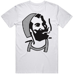Zig Zag France Pot Smoking Retro Graphic Unisex Cotton White Classic T Shirt