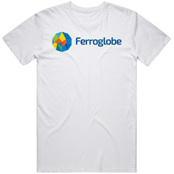 Ferroglobe Plc Nasdaq Company Logo Employee Fan T Shirt