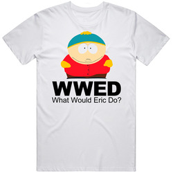 What Would Eric Do South Park Retro Graphic Unisex Cotton White Classic T Shirt