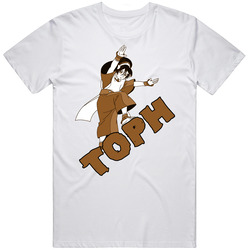 Toph Avatar The Last Air Bender Tv Anime Retro Graphic Unisex Cotton White Classic T Shirt
