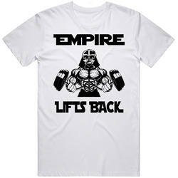 Empire Strikes Back Parody Darth Vader Workout Funny Gym T Shirt