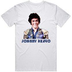 Greg Brady Johnny Bravo Brady Bunch Retro Graphic Unisex Cotton White Classic T Shirt