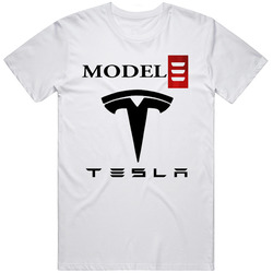 Tesla Model 3 T Car Logo .png T Shirt