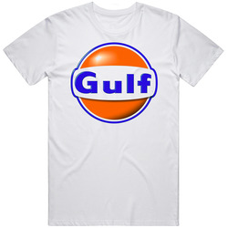 Gulf Gasoline Gas Station Vintage Fuel Petro Classic Logo .png T Shirt