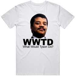 Dr Neil Degrasse Tyson Science Pluto Retro Graphic Unisex Cotton White Classic T Shirt