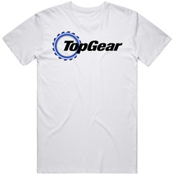 Top Gear Retro Graphic Unisex Cotton White Classic T Shirt