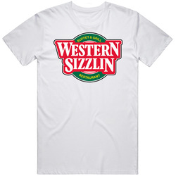 Western Sizzlin' Popular American Steakhouse T Shirt