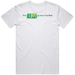 Animal Planet Logo Tv Show Retro Graphic Unisex Cotton White Classic T Shirt