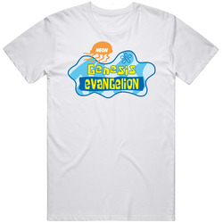 Neon Genesis Spongebob Parody Gift T Shirt