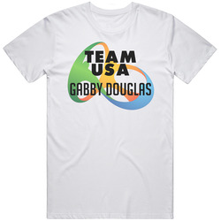 Gabby Douglas Usa Rio Olympics 2016 Logo T Shirt