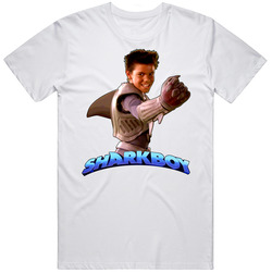 Sharkboy Jacob Taylor Lautner Retro Graphic Unisex Cotton White Classic T Shirt