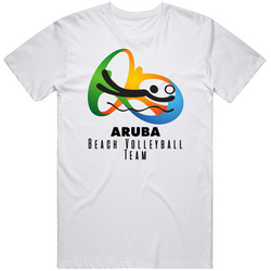 Aruba Beach Volleyball Team Rio 2016 Olympic Event Logo T Shirt