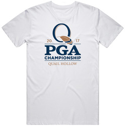 Pga Championship 2017 Golf  1 Retro Graphic Unisex Cotton White Classic T Shirt