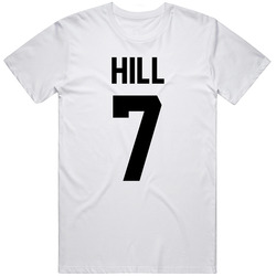 Taysom Hill # 7 Jersey Back New Orleans Football Team Fan For White T Shirt