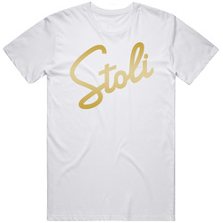 Stoli Stolichnaya Russian Vodka Liquor Alcohol Lovers Retro Graphic Unisex Cotton White Classic T Shirt