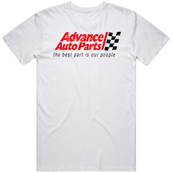 Advance Auto Parts Automobile Car Parts Cool Brand Logo Emblem Retro Graphic Unisex Cotton White Classic T Shirt