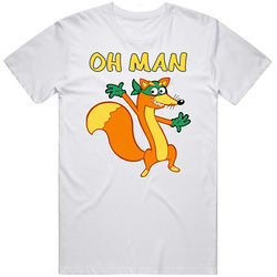 Dora the Explorer Swiper No Swiping Oh Man T Shirt Your Too Late Top Retro Graphic Unisex Cotton White Classic T Shirt