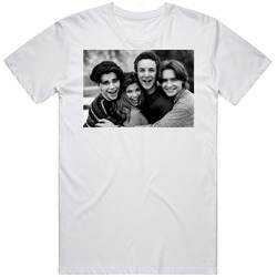 Boy Meets World Tv Serious Retro Graphic Unisex Cotton White Classic T Shirt