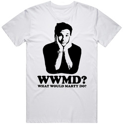 What Would Marty Byrde Do Funny Ozark Tv Show Fan Retro Graphic Unisex Cotton White Classic T Shirt