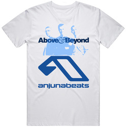 New Above And Beyond Anjunabeats Standard White T- S To 5xl Retro Graphic Unisex Cotton White Classic T Shirt