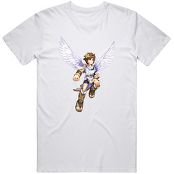 Kid Icarus Nintendo Nes Video Game Retro Graphic Unisex Cotton White Classic T Shirt