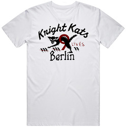 Knight Retro Graphic Unisex Cotton White Classic T Shirt